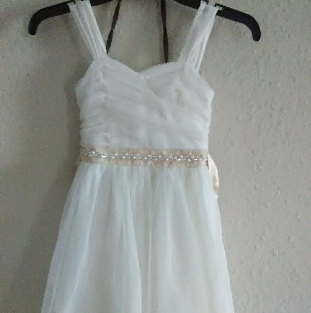 COPY - Girls white dress